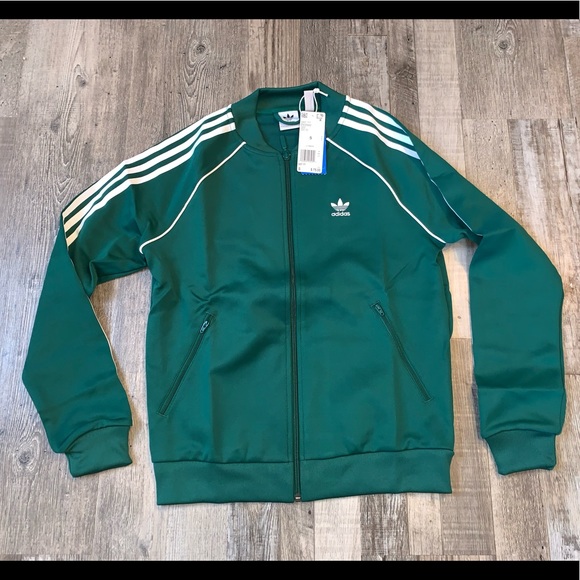 adidas Tops - Adidas green sst tt track jacket